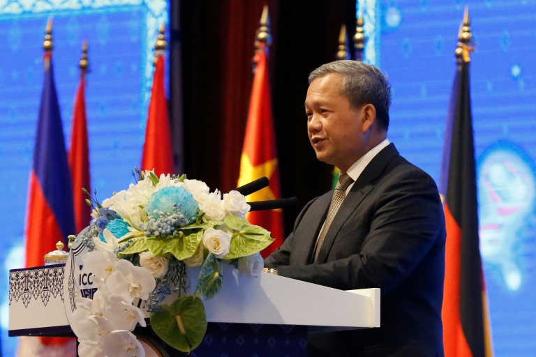Le Premier ministre cambodgien Hun Manet à Phnom Penh au Cambodge le 23 septembre 2026