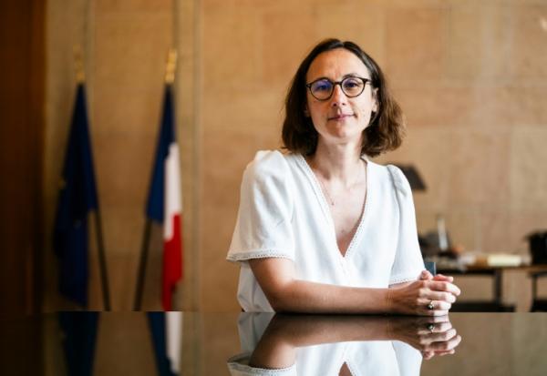 Claire Thoury, présidente du Conseil économique, social et environnemental (Cese), dans son bureau à Paris, le 1er juillet 2026