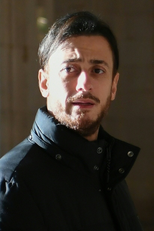 Le chanteur marocain Saad Lamjarred, le 21 février 2023 à la Cour d'assises de Paris