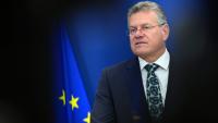 Le commissaire européen au commerce Maros Sefcovic, le 22 septembre 2026 à Bruxelles