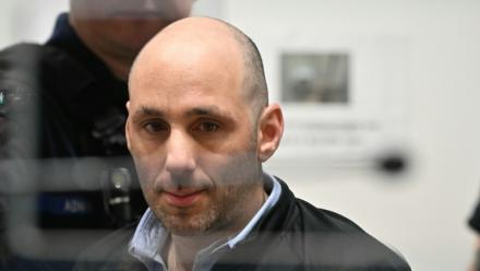 Cédric Jubillar le 23 septembre 2025 à la cour d'assises du Tarn à Albi