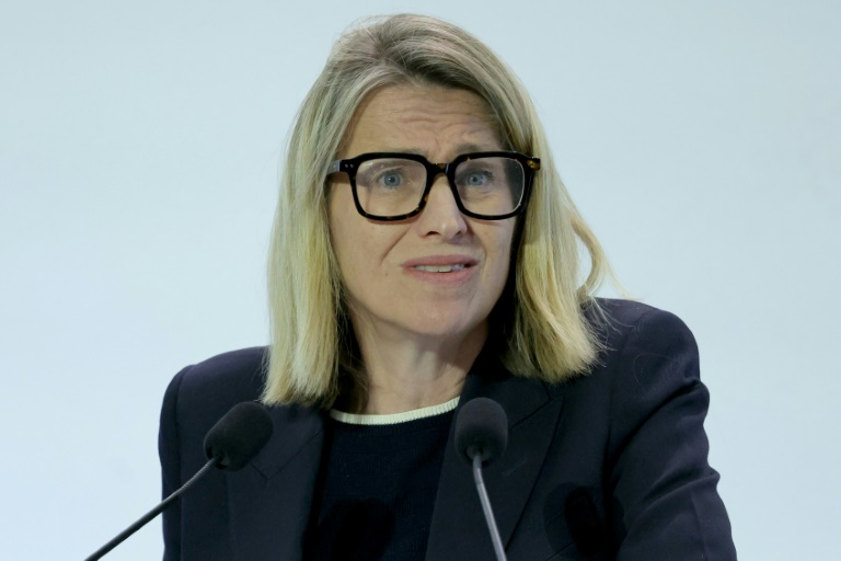 La ministre chargée du Travail et de l'Emploi Astrid Panosyan-Bouvet le 15 juillet 2025