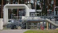Des installations du gazoduc Nord Stream 1, à Lubmin, dans le nord-est de l'Allemagne, près de la frontière avec la Pologne, le 30 août 2022