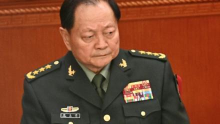 Zhang Youxia lors d'une cérémonie à Pékin le 4 mars 2025