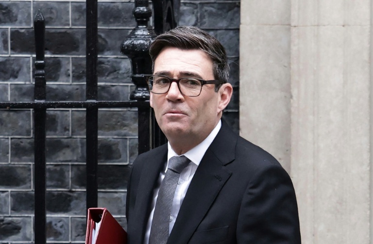 Le Premier ministre britannique Andy Burnham, à Londres le 21 octobre 2026.