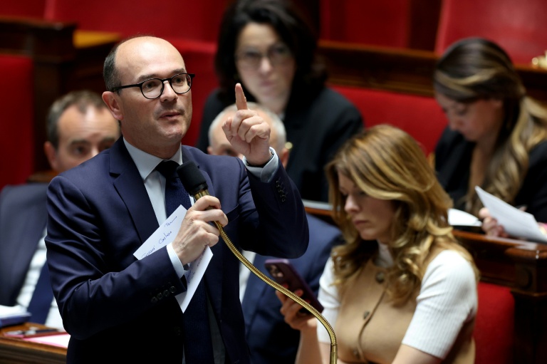 Le ministre délégué chargé de l'Industrie Sébastien Martin, à l'Assemblée nationale, le 3 juin 2026