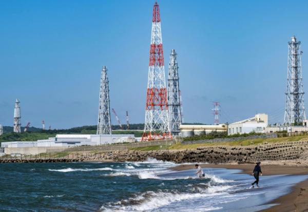 La centrale nucléaire de Kashiwazaki-Kariwa, le 5 août 2024 à Kashiwazaki, au Japon