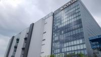 L'usine du fabricant de puces Kioxia, destinée aux centres de données pour l'intelligence artificielle, à Kitakami, dans la préfecture d'Iwate, le 3 juillet 2026 au Japon
