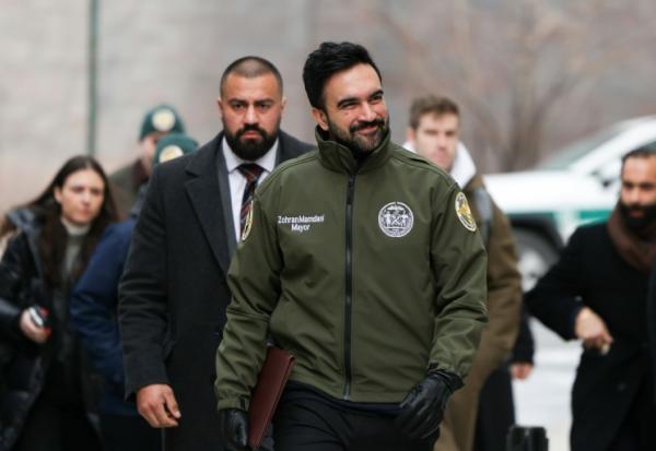 Le maire de New York Zohran Mamdani, le 24 janvier 2026 à New York 