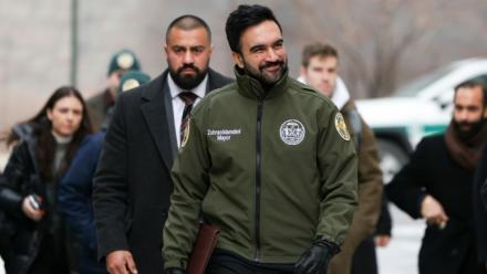 Le maire de New York Zohran Mamdani, le 24 janvier 2026 à New York 