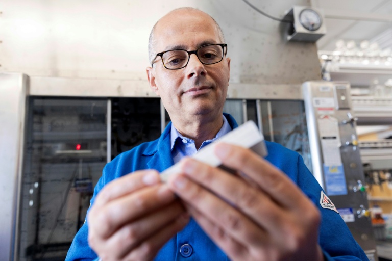 Photo du 30 septembre 2022, publiée le 8 octobre 2025 par l'Université de Californie à Berkeley, du chimiste américano-jordanien Omar Yaghi à Berkeley
