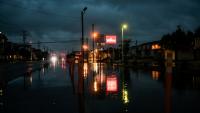 Inondation à Ocean City, dans l'Etat américain du New Jersey, le 26 septembre 2026