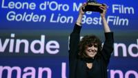 La réalisatrice danoise May El-Toukhy a remporté le Lion d'or du meilleur film à l'issue de la 83e Mostra de Venise, pour son film "Woman unknown", le 12 septembre 2026