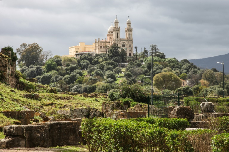 La basilique de Saint-Augustin à Annaba, en Algérie, le 28 mars 2026