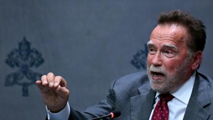 Arnold Schwarzenegger au Vatican le 30 septembre 2025