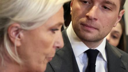 Jordan Bardella et Marine Le Pen au Salon de l'agriculture à Paris le 26 février 2026