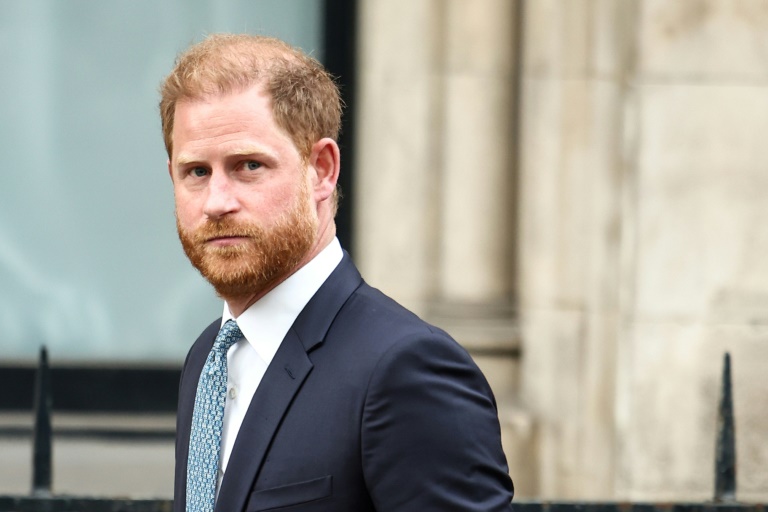 Le prince Harry à Londres, le 8 avril 2025