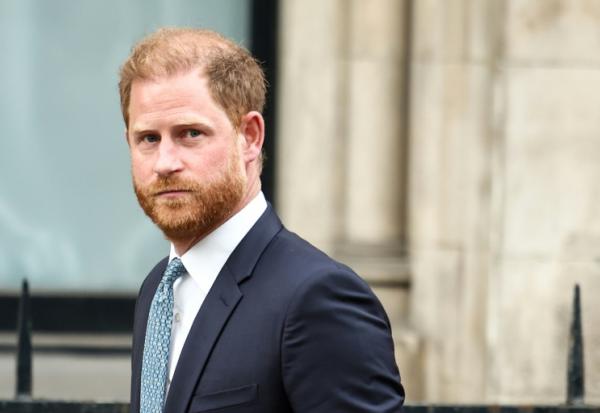 Le prince Harry à Londres, le 8 avril 2025