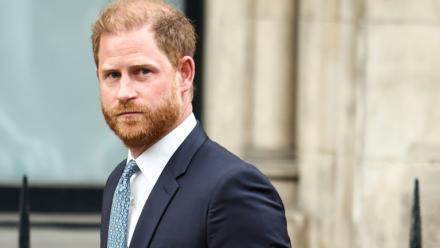 Le prince Harry à Londres, le 8 avril 2025