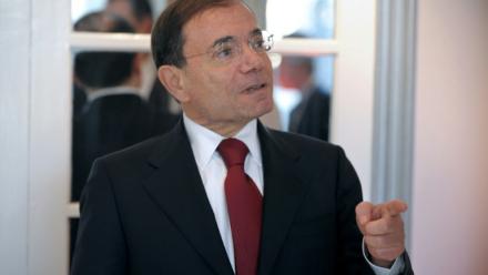 Jean-Charles Naouri, alors PDG du groupe Casino, à Paris, le 21 février 2013