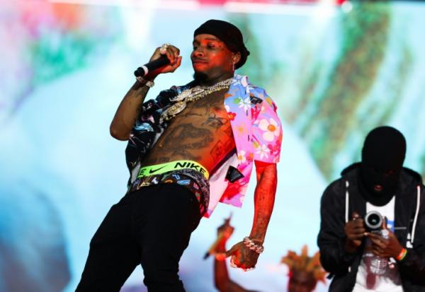 Le rappeur Tory Lanez à Miami Gardens, en Floride, le 24 juillet 2021