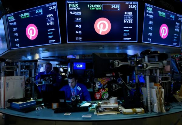 Le réseau social américain Pinterest avait fait son entrée au New York Stock Exchange (NYSE) le 18 avril 2019.