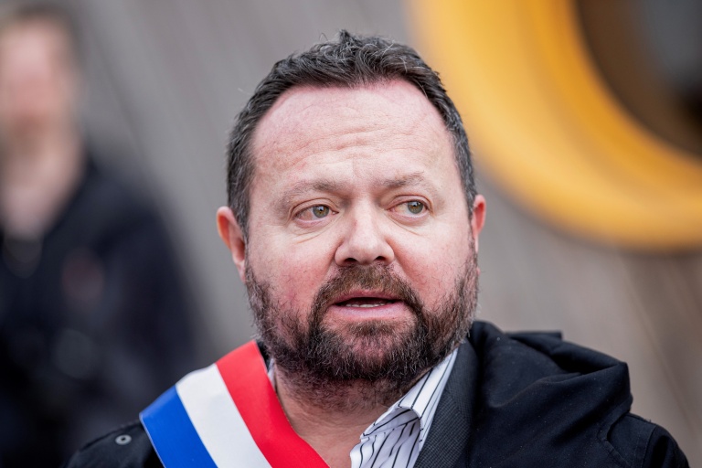 Le vice-président du RN en charge des affaires juridiques Bruno Bilde, à Hénin-Beaumont, dans le Pas-de-Calais le 13 février 2026