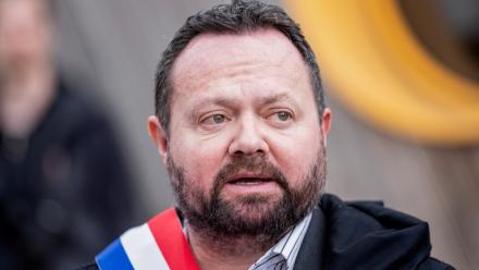 Le vice-président du RN en charge des affaires juridiques Bruno Bilde, à Hénin-Beaumont, dans le Pas-de-Calais le 13 février 2026