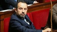 Le vice-président du RN et député du Nord, Sébastien Chenu, à l'Assemblée nationale à Paris le 2 avril 2025