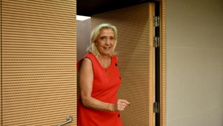 Marine Le Pen, à l'assemblée nationale à Paris, le 28 juin 2025