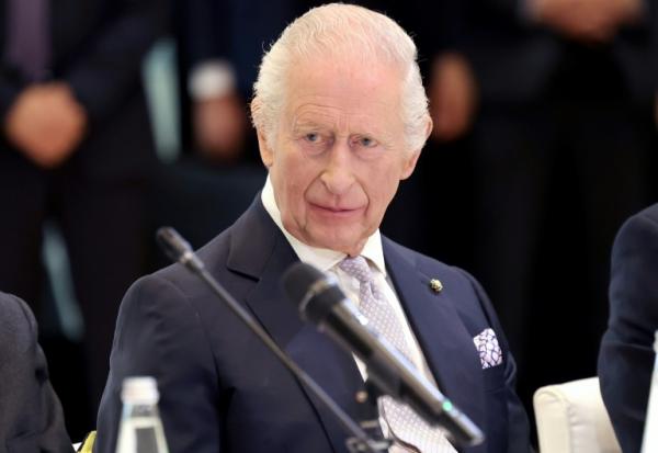 Le roi Charles III le 7 avril 2025, à Rome en Italie