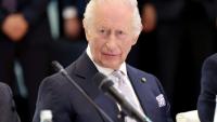 Le roi Charles III le 7 avril 2025, à Rome en Italie