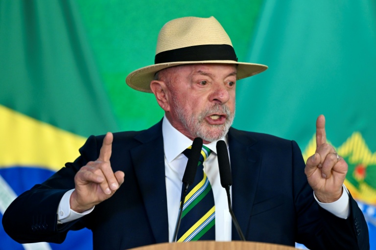 Le président brésilien Luiz Inacio Lula da Silva, le 3 septembre 2026 à Brasilia