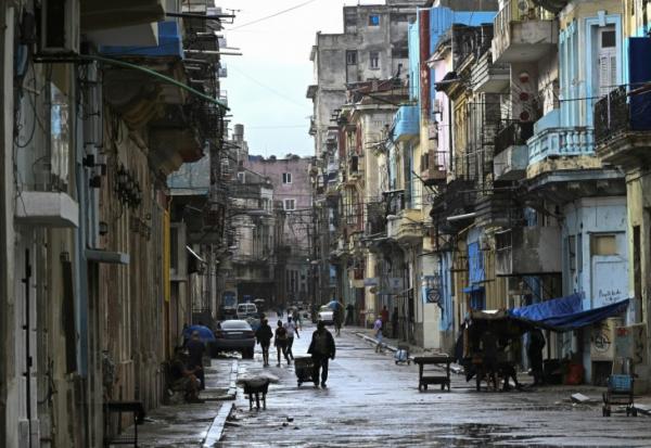 Une rue de La Havane, le 17 mars 2026