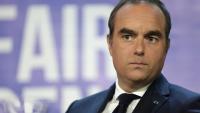 Le Premier ministre Sébastien Lecornu à Sens dans l'Yonne le 29 août 2026