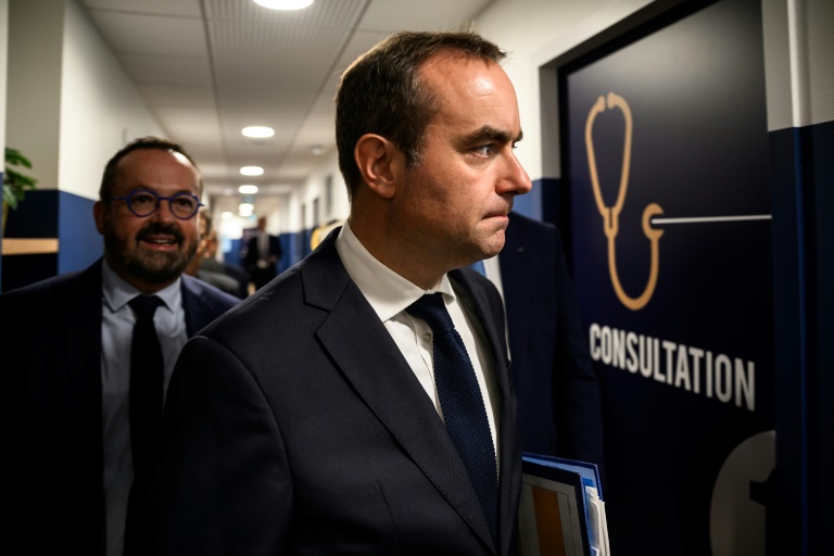 Le Premier ministre Sébastien Lecornu, le 13 septembre 2025 à Mâcon
