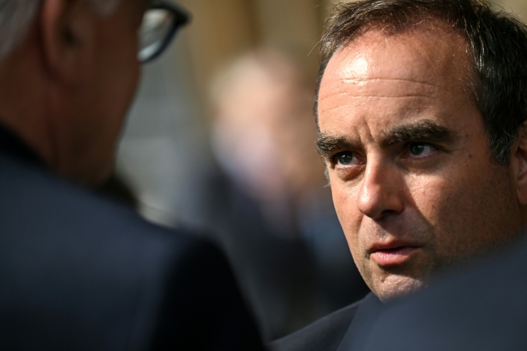 Le Premier ministre Sébastien Lecornu à Mérignac en Gironde le 17 août 2026