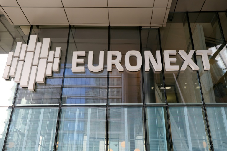Le siège d'Euronext, société qui gère la Bourse de Paris, dans le quartier d'affaires de La Défense, le 9 octobre 2025