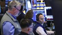 Des opérateurs à la Bourse de New York, le 27 mai 2026