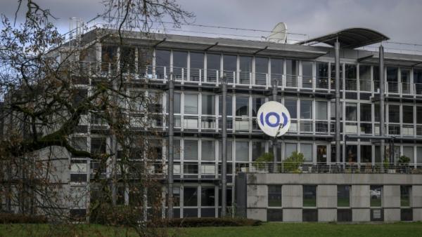 Le siège de l'Union Européenne de Radio-Télévision (UER), qui organise le Concours Eurovision de la chanson, à Genève, le 4 décembre 2025