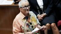 La ministre de l'Aménagement du territoire et de la Décentralisation Françoise Gatel à une séance de questions au gouvernement à l'Assemblée nationale à Paris, le 15 juillet 2026