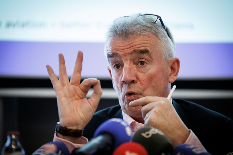 Le directeur général de la compagnie irlandaise Ryanair, Michael O'Leary, le 14 janvier 2026 à Bruxelles