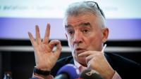 Le directeur général de la compagnie irlandaise Ryanair, Michael O'Leary, le 14 janvier 2026 à Bruxelles