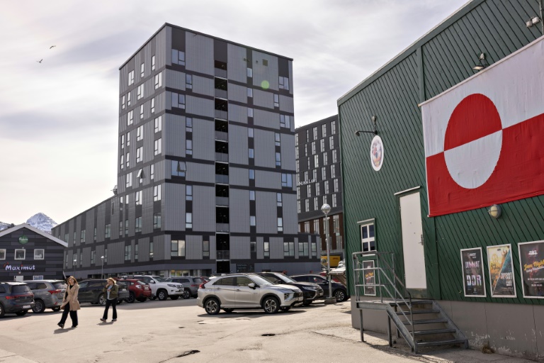 Le nouveau consulat américain à Nuuk, au Groenland, le 20 mai 2026