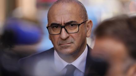 Le ministre de l'Intérieur Laurent Nuñez à Marseille le 26 octobre 2026