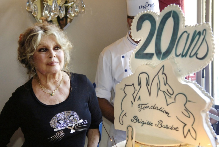 Brigitte Bardot lors du vingtième anniversaire de sa fondation pour la protection animale, le 28 septembre 2006 à Paris 
