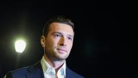 Le président du Rassemblement national Jordan Bardella à La Seyne-sur-Mer le 27 septembre 2026