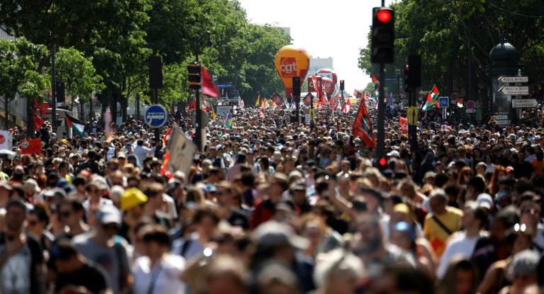Manifestation du 1er-Mai à Paris, le 1er mai 2025