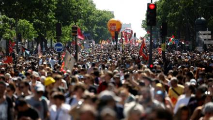 Manifestation du 1er-Mai à Paris, le 1er mai 2025