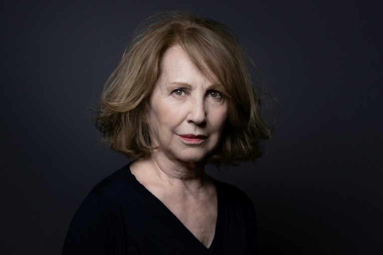 L'actrice Nathalie Baye, décédée le 17 avril 2026, lors d'une séance photos à Paris, le 24 novembre 2022